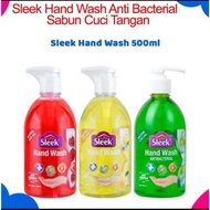 Sleek Hand Wash/Antibacterial Hand Wash 500ml Bottle.