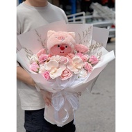 24hour Fast delivery Loopy花束现货/情人节礼物/520礼物/生日礼物/七夕礼物/valentine gift /birthday gift /520gift