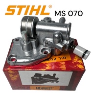 STIHL 070 MS070 เลื่อยใหญ่ อะไหล่เลื่อยโซ่ ปั๊มน้ำมันเครื่อง / ปั้มน้ำมันโซ่ / ปั้มน้ำมันดำ เลื่อยโซ่สติลใหญ่ NEWWEST M