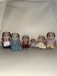 森林家族絕版狗狗家族