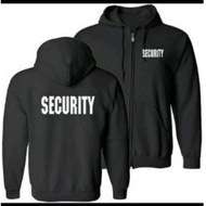 Security ZIPPER HOODIE SECURITY JACKET