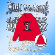Hamzat Chimayev Hoodie Wins UFC 319 Cotton Comfortable To Wear Round Neck Not Faded Printed Pattern 