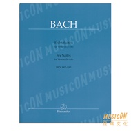 Baha Six Songs No Accompaniment Violin Suite BWV1007-1012 Bach Bear Edition Barenreiter Score