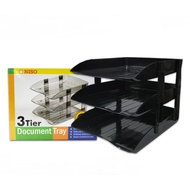 3 Tier Document Tray 3 Tier Desk Organizer Rack / paper Organizer / Rak 3 Tingkat / Rak Kertas