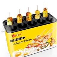 10ช่อง เครื่องม้วนไข่ เมนูไข่ อาหารเช้า ครื่องทําไข่ม้วน ไฟฟ้า เครื่องทำไข่ม้วน10ช่อง🙏🙏