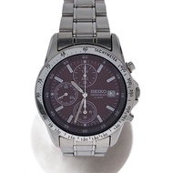 SEIKO Men's Watch Quartz Analog BRD SLV 7T92-0DW0 Direct from Japan Secondhand