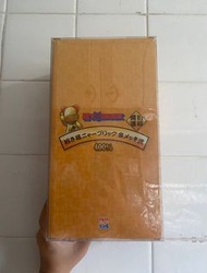Ny@brick 招財貓 金色 開運 合眼 謎眼 貓耳 400% BearBrick BE@RBRICK Medicom Toy 全新