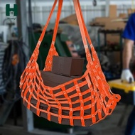 [Homyl] Lifting Net Slings for Hoists, Flat Lifting Net, Tear-resistant Square Hole, Size 3.94 Inche