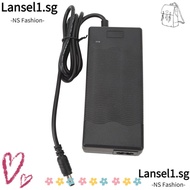 LANSELL Electric Scooter Power Adapter, 42V 2A Portable Electric Scooter Charger, Durable Black DC 5