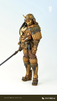 [清倉減價] 全新啡盒未開封 Black13park『BLACK LABORARY』重裝部隊 赤虎日本 武士 1/6 武裝 骷髏 盔甲 figure