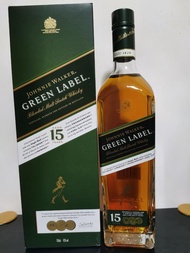 Johnnie Walker 15 約翰走路綠牌15年48度台灣限定版調和純麥威士忌700ml