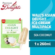 Wall's Asian Delight Sea Coconut Ice Cream Multipack 4x65ml - By Prestigio Delights