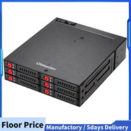 6-Bay 2.5Inch  SSD HDD Enclosure Mobile Rack/Enclosure Hard Disk Enclosure Rack Data Storage for 5.2