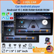 【4GB RAM+64GB ROM】Car Android player 7 9 10 inch eight cores car radio car android car Player car mp