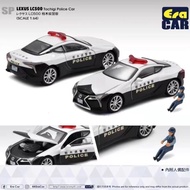 ERA 1/64 LEXUS Police Car LEXUS LC500 LEXUS Car Model Ornaments