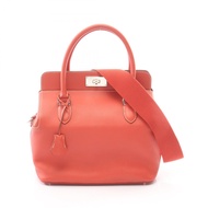 【二手】愛馬仕 HERMES 手提包 Toolbox 26 2WAY 珊瑚粉紅 其他 Toolbox 26 女士二手 A