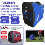 Senci SC-4000i Tokuden SR3800iS Inverter Gasoline Generator Food Truck GenSet 3500w 4000w