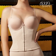 Wienna BRA Long Bra DB31201 บราตัวยาว ครึ่งเต้า ความกระชับ แบบ Hard กระชับมาก (B32-36C3236D34)สีเนื้