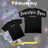 KAOS NOSTALGIA SYNC | KAOS 1 | KAOS COTTON COMBED 30S | BAJU PRIA | BAJU MURAH | TEBUNSUSTORE