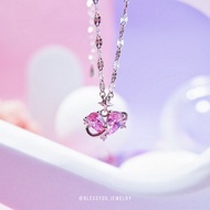 BYJ l Necklace Lakshmi Heart Star Ring Enhance The Power Of Attracting True Love Money Fortune 92.5%