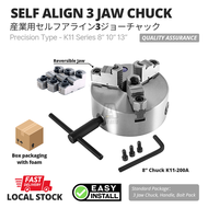 3 Jaw Chuck 8 10 13 Inches K11 Self Align 3 Jaw Chuck Industrial Clamping Chuck Fast Delivery