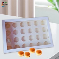 [chulisia] Cupcake Box Cupcake Holder Holds 24 Cupcakes Lightweight Treat Box Cupcake