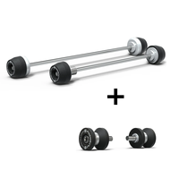 CBR 1000 RR มอเตอร์ไซค์ล้อหน้า & เพลาล้อหลังตัวเลื่อนป้องกันล้อสำหรับฮอนด้า CBR1000RR SP CBR1000RR-R