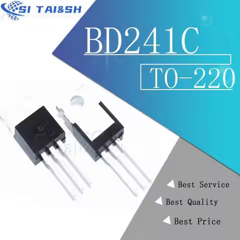 10PCS BD241C TO-220 BD241 BD240C BD242C BD243C BD244C BDX53C BDX54C BDX33C BDX34C BDW93C BDW94C BDX5