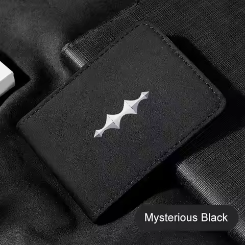 For BYD Leopard 5 Leopard 8 Titanium 7 Titanium 3 Car Driving License Bag Wallet Holder Suede Leathe