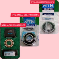 NTN JAPAN 6205T1C3P5/6305T2X2C3P6/6304T2X3C3P6 PERFORMANCE MOTORCYCLE BEARING(100% ORIGINAL) Y125Z K