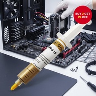 Thermal Compound HY610 Gold 30g HY883 CPU Thermal Paste Syringe  Gam Terma HY610 Emas 30g HY883 Sunt