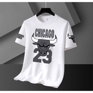 Men's short-sleeved T-shirt with RAW DENIM 74 ROUND MOTIF, Combed 24s material