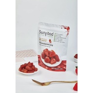 Sunfood Super Foods Dried Strawberries 120g – Real Fruit, Real Taste | Rich in Vitamin C, High Fiber
