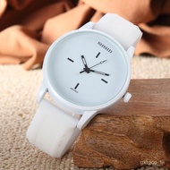 fossil watch Harajuku Style Women's Watch Fashion European and American Large Dial Simple Black and White South Korea Un
