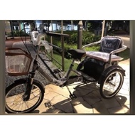 adult tricycle#manned tricycle#three wheel bike#载人三轮车