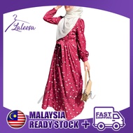 LALEESA DRESS GHINA LD248282 Jubah Muslimah Jubah Abaya Dress Muslimah Plus Size Baju Raya 2024