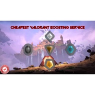 Cheapest Valorant Boost/Boosting/Rank Up Service (IRON TO BRONZE ONLY)