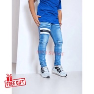 [ADS BIGBANG KOYAK 2] Jeans Bigbang Koyak / Jeans Koyak Bigbang Kain Getah Memeri Stretch / Premium 