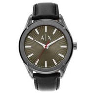 【W小舖】ARMANI EXCHANGE 43mm AX2806 黑色真皮皮帶 男錶 手錶 腕錶-現貨在台