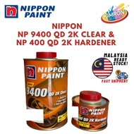 Nippon NP 9400 QD 2K Clear 0.8L & NP 400 QD Hardener 500ml 4:1