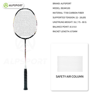 Alpsport Beam100 Vợt cầu lông siêu nhẹ 5U chính thức chính hãng bền lâu chuyên nghiệp vợt tập luyện