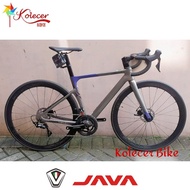 Java Vesuvio R7000 Roadbike Sepeda Carbon Shimano 105 Glossy Purple