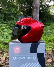 [Ready Stock] Grayfosh Helmet Shoei JF3 Plain Colours/ Open Face/ Single Visor/J-Force 3/TOPI KELEDA