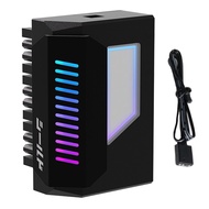 ATX 24-pin 180 องศาอะแดปเตอร์ Infinity Mirror ARGB Light ATX 24 Pin 180 องศาอะแดปเตอร์ 24-Pin มุมอะแ