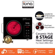 IONA Ceramic Induction Cooker Stove | Multifunctional Electric Infrared Cooker Hob Fry Steam - GL27