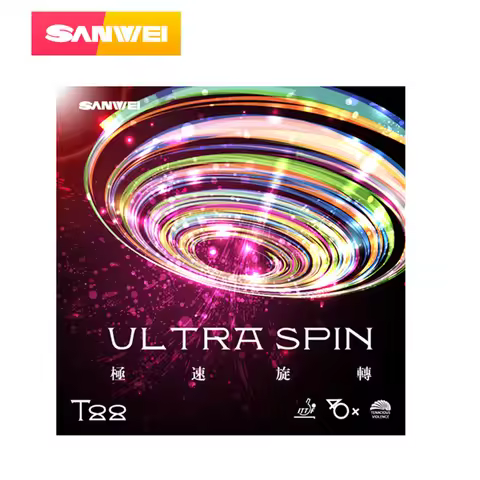 ITTF approved SANWEI T88 ULTRA-Spin Table Tennis Rubber/ Ping Pong Rubber