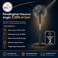 Philips Standing Fan ACP610 Series 600 Pedestal Fan 45cm 3 Speed Automatic Oscillating Low Watt 45W 