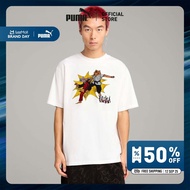 PUMA PRIME/SELECT - เสื้อยืด PUMA x ARIES ARISE สีขาว - 62949502