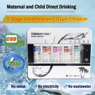 6 Stage Alkaline Water Filter System Household Ultrafiltration Water Purifier Household 99% Residual