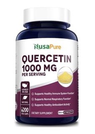 NusaPure Quercetin 洋蔥素1000毫克 , 200粒膠囊